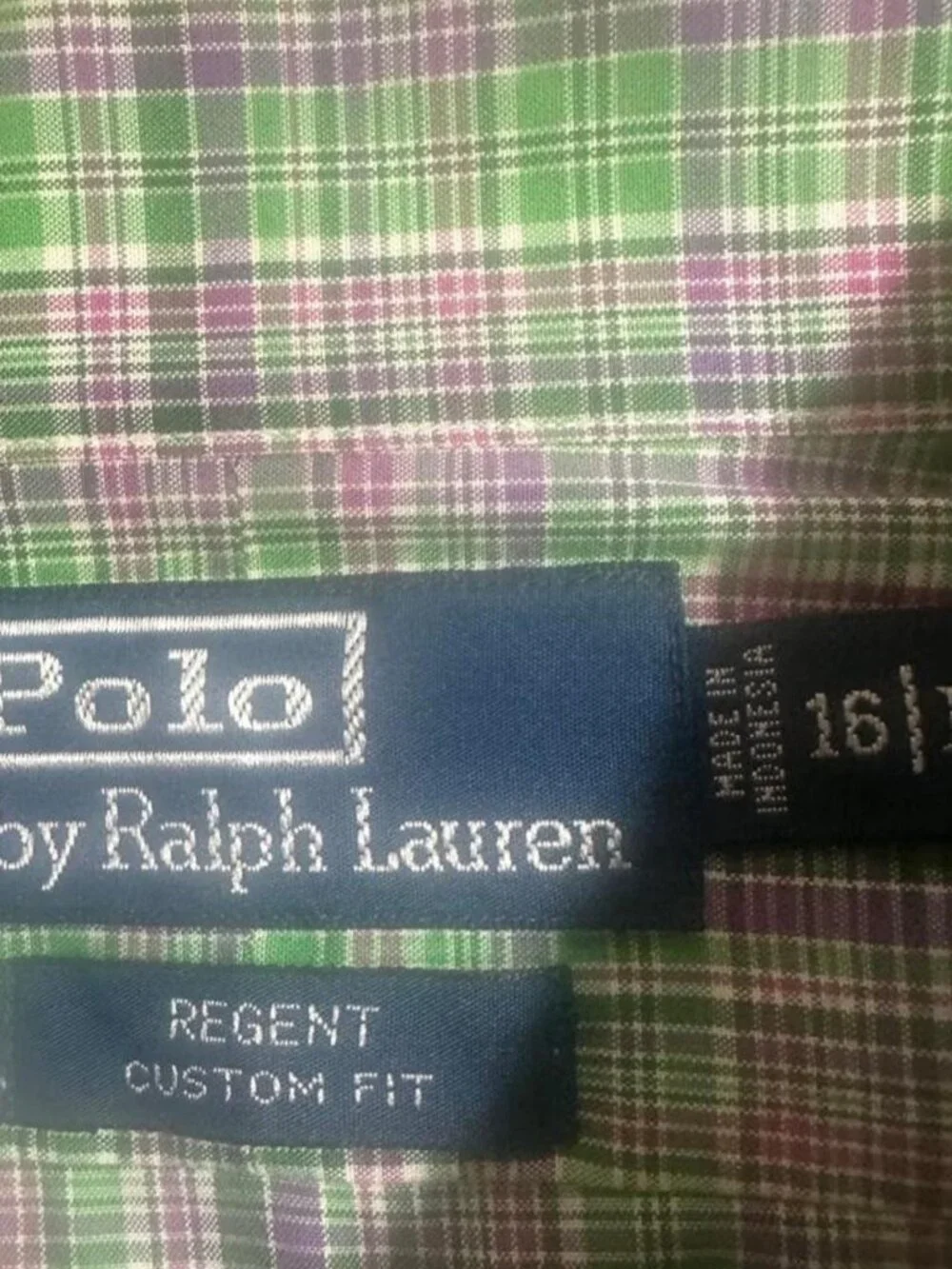 Polo Ralph Lauren men’s green plaid button up shirt Size L #preppy #classic